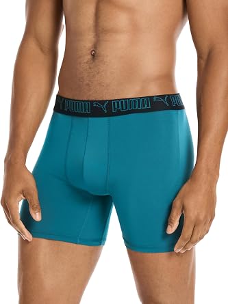 PUMA Men's 5 Pack Performance Boxer Briefs Boxer Briefs (pack of 5)