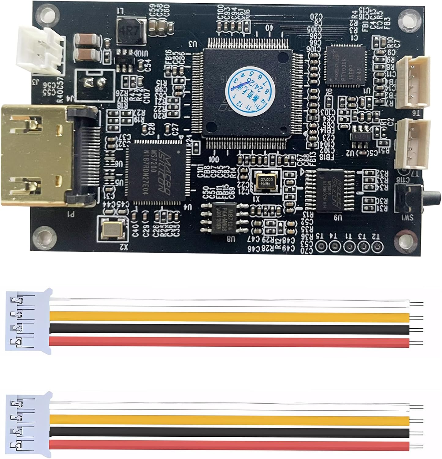 VHS to AHD Converter, AV/CVBS/HDMI to AHDVideo Adapter for HD CCTV Outdoor Home Security Surveillance IP Camera System AHD DVR NVR Video Recorder