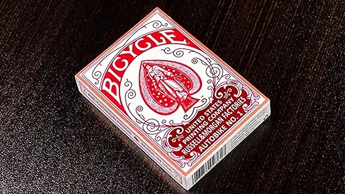 Murphy's Magic Supplies, Inc. Cartas de papel de bicicleta AutoBike No. 1 (rojo)