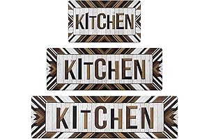 Aztec Floor Mats: Boho Charm for Your Kitchen