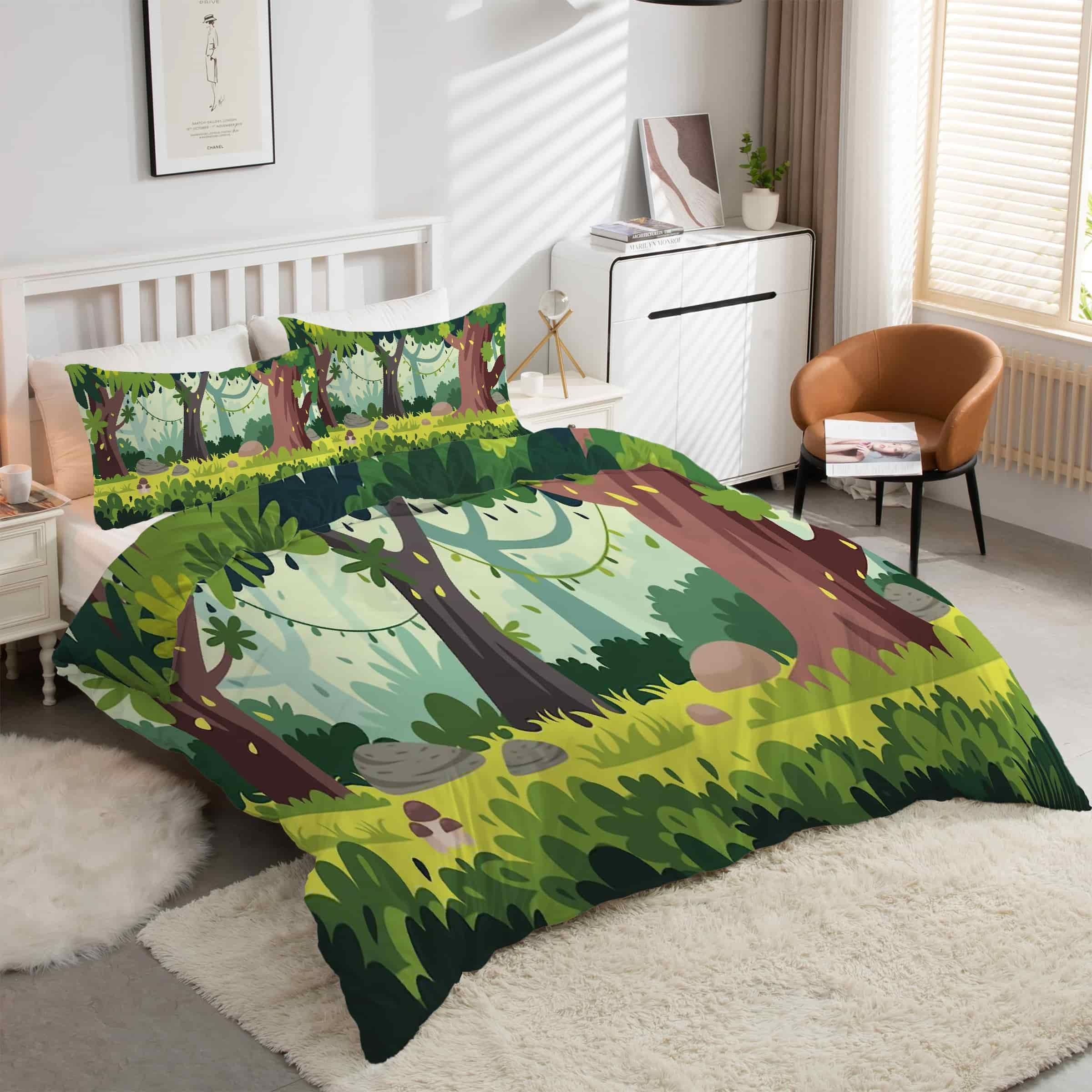 Housse de couette 200x200 fermeture éclair pour changer vos draps sans effort