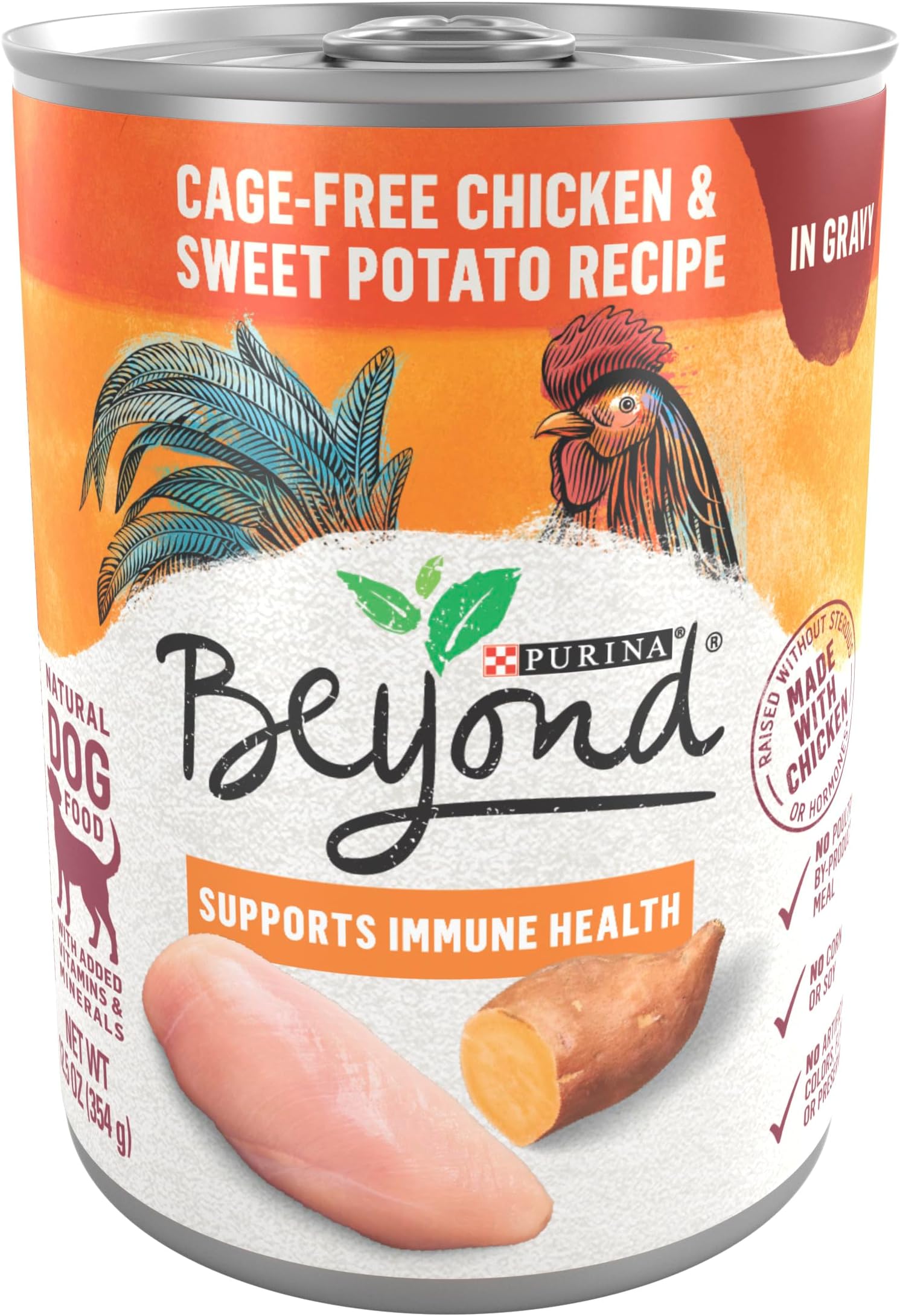 Purina Beyond Chicken and Sweet Potato in Gravy Grain Free Wet Dog Food - (Pack of 12) 12.5 oz. Cans