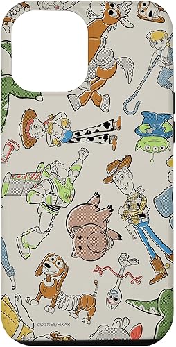 Funda con estampado retro de Toy Story 4 personajes de Disney y Pixar para iPhone 15 Pro Max
