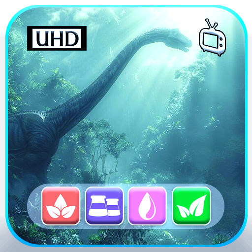 T-Rex Dinosaurier Jurassic Jungle Bildschirmschoner