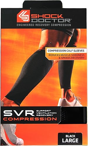 Miniatura 2 de Cubierta pantorrilla Shock Doctor SVR, para rehabilitación