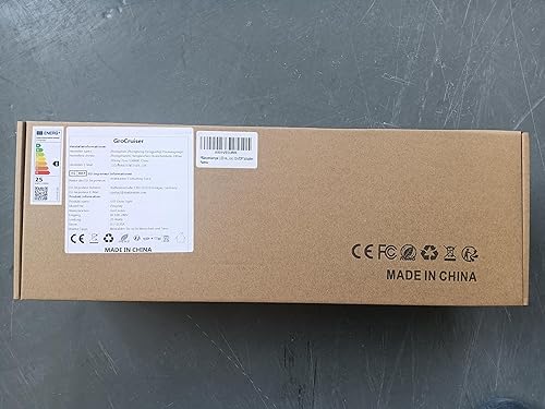 Miniatura 8 de Grocruiser Luz de cultivo con soporte, luz de crecimiento de piso de espectro completo de 200 W, luces de plantas para cultivo en interiores con