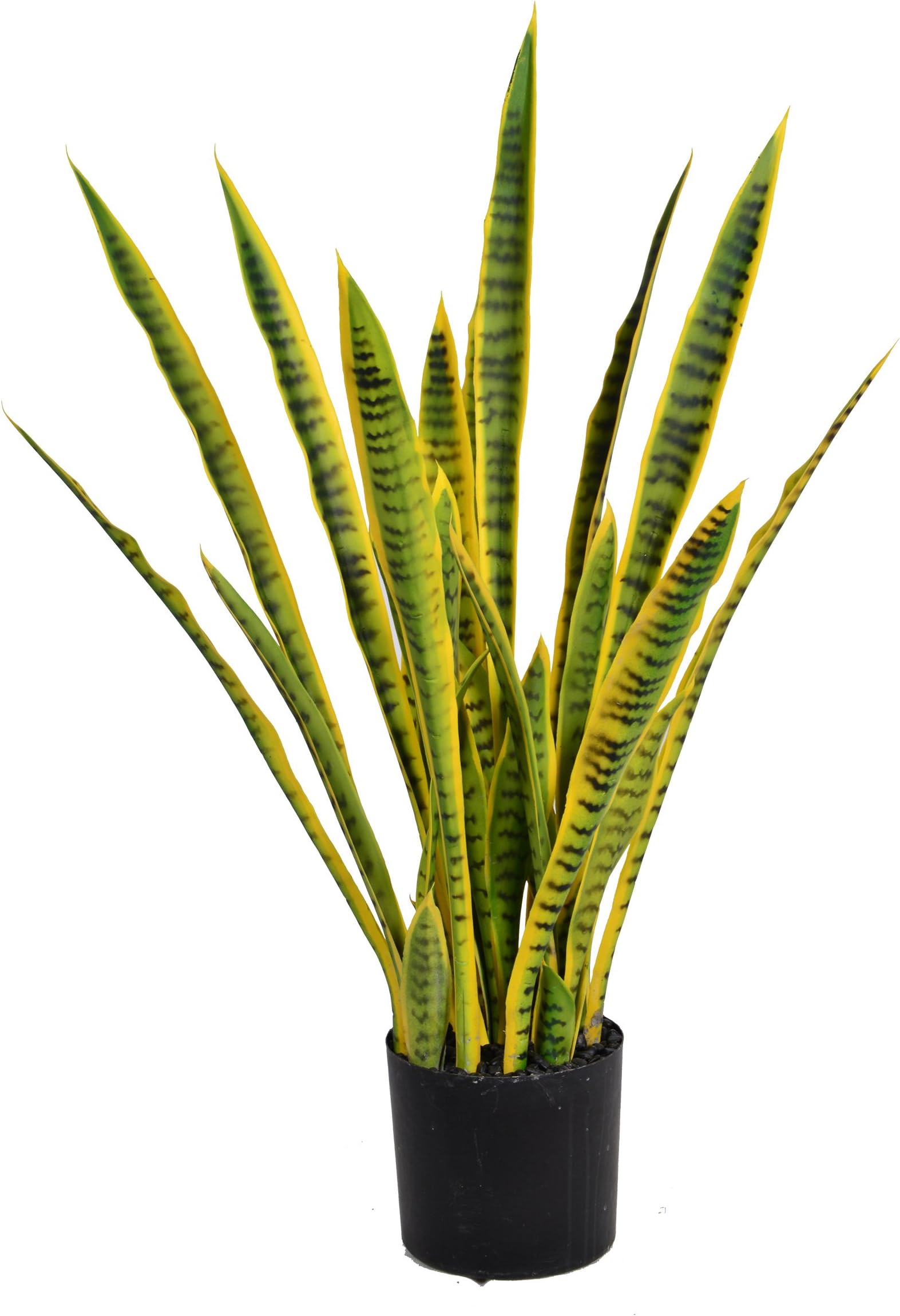 Vintage Home Artificial Faux Real Touch 35" Tall Snake Plant (Sansevieria) Perfect for Indoor/Outdoor use