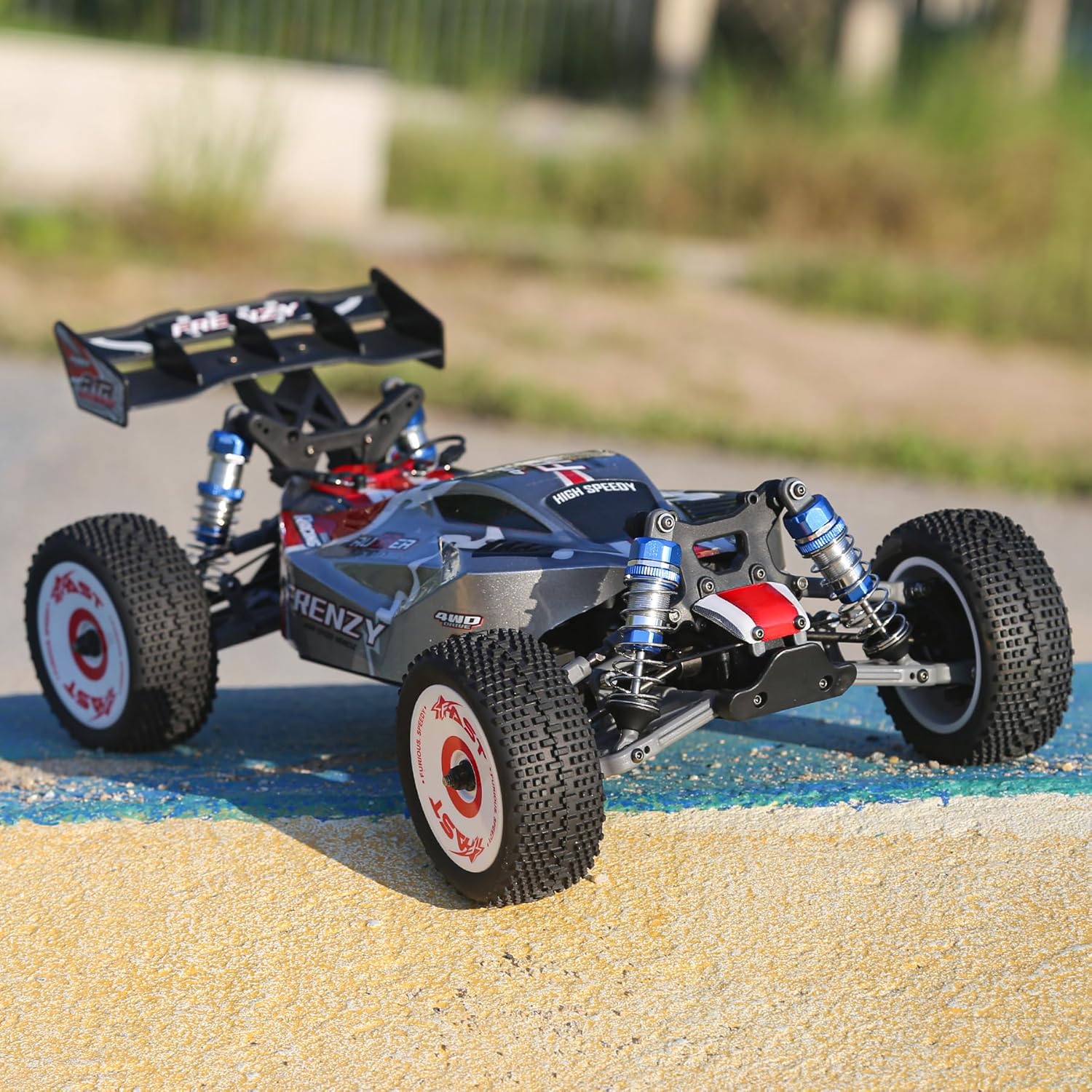 1:12 4WD Brushless RC Truck for Adults, 4x4 Offroad Fast Brushless Remote Control Car 4WD for Adults with Rechargeable 3S Battery High Speed Remote Control Cars