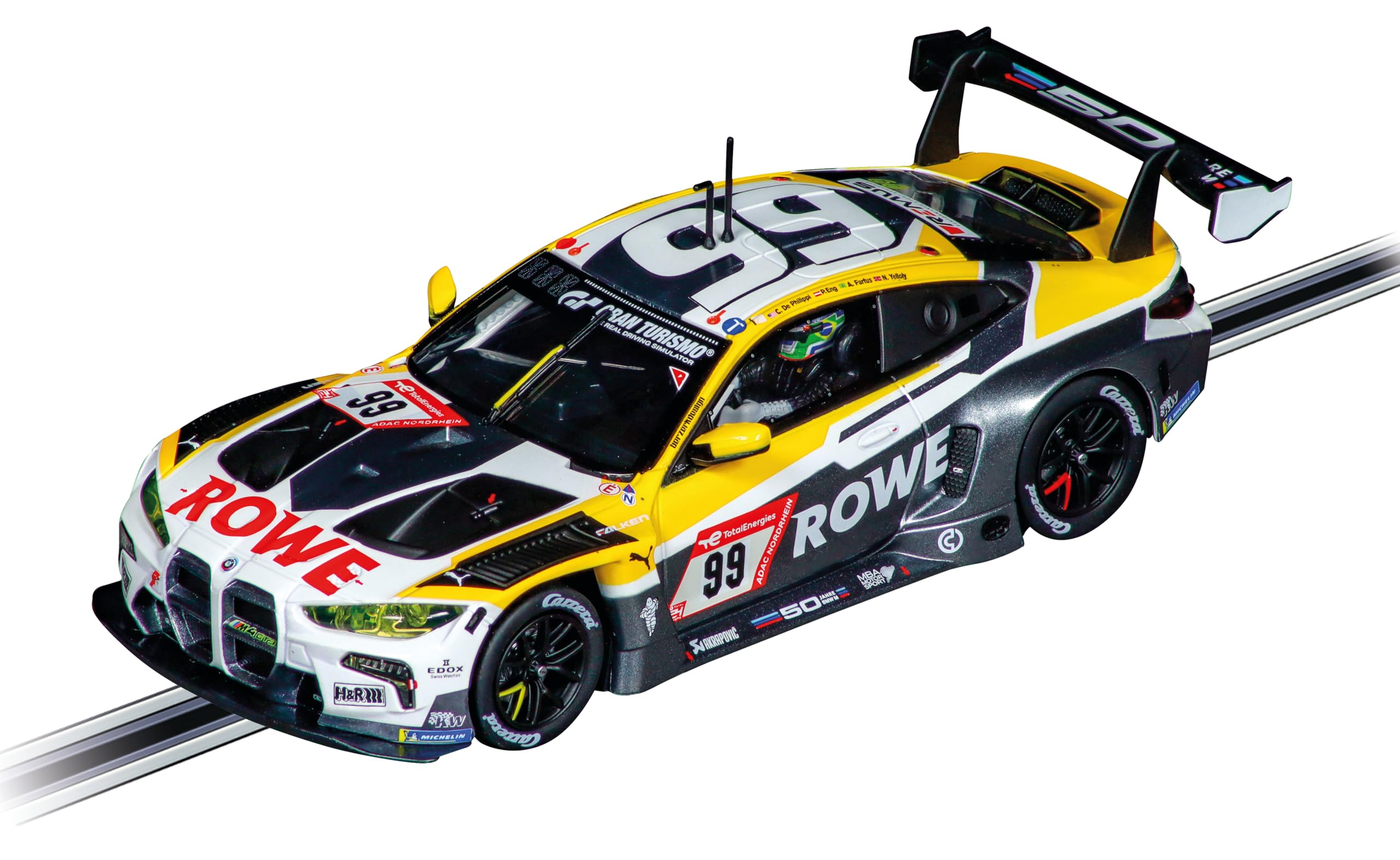 ミニカー 1/43  M4 GT3 - ROWE Racing 3rd Macau Carrera BMW M4 GT3 ROWE Racing, No.99, Slot Cars - Amazon Canada