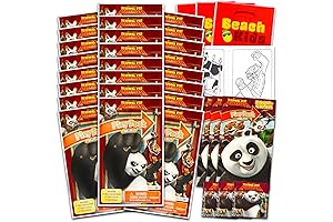 DreamWorks Kung Fu Panda Mini Party Favors Set