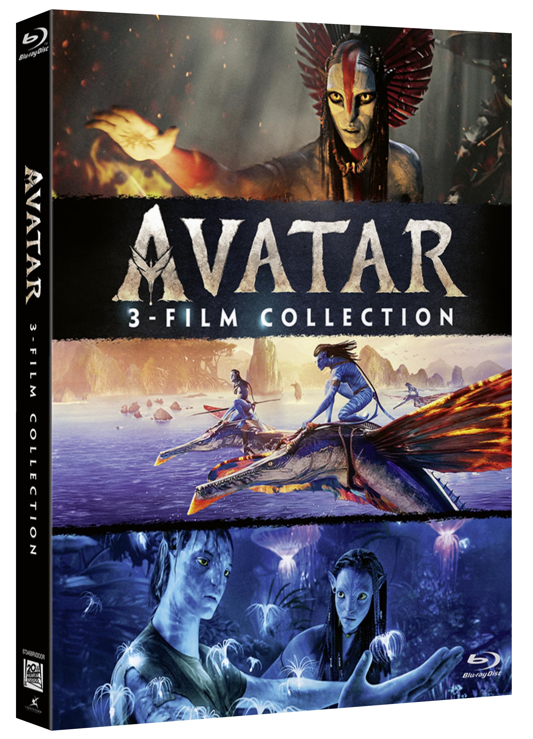 Avatar: 3 Movie Collection - (3 Bd)