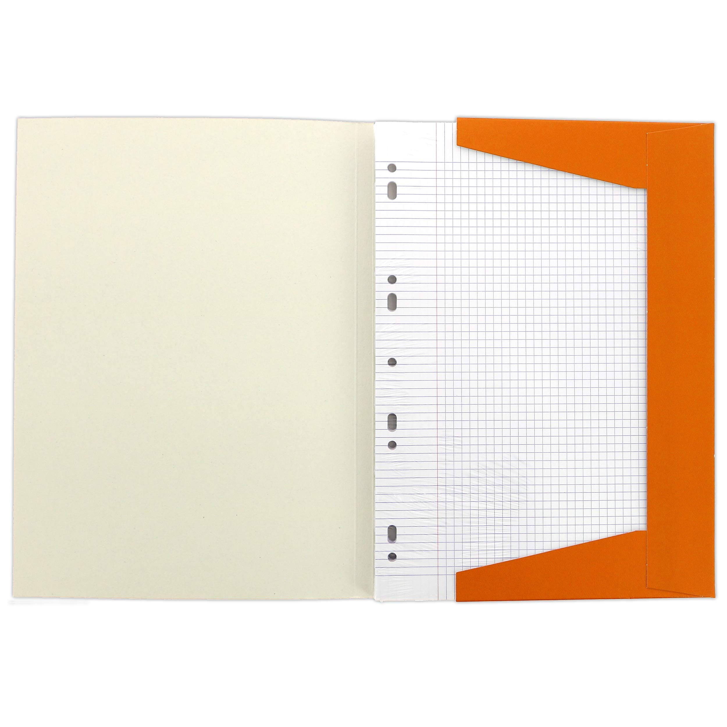 Oxford 100105677 pack of 5 x 200 pages Single Leaf Case A4 Small Tiles, White - Image 2