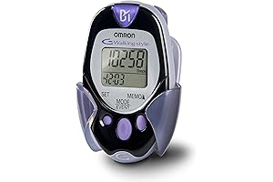 Omron HJ-321 Pedometer with Health Management Software