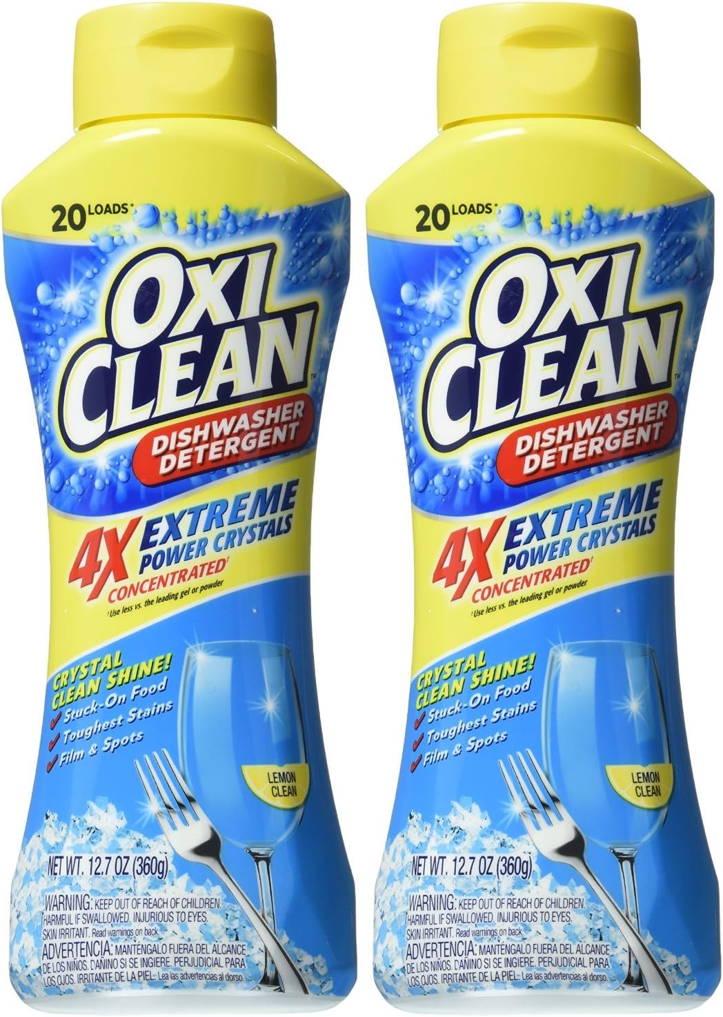 OxiClean Extreme Power Crystals Dishwasher Detergent Lemon