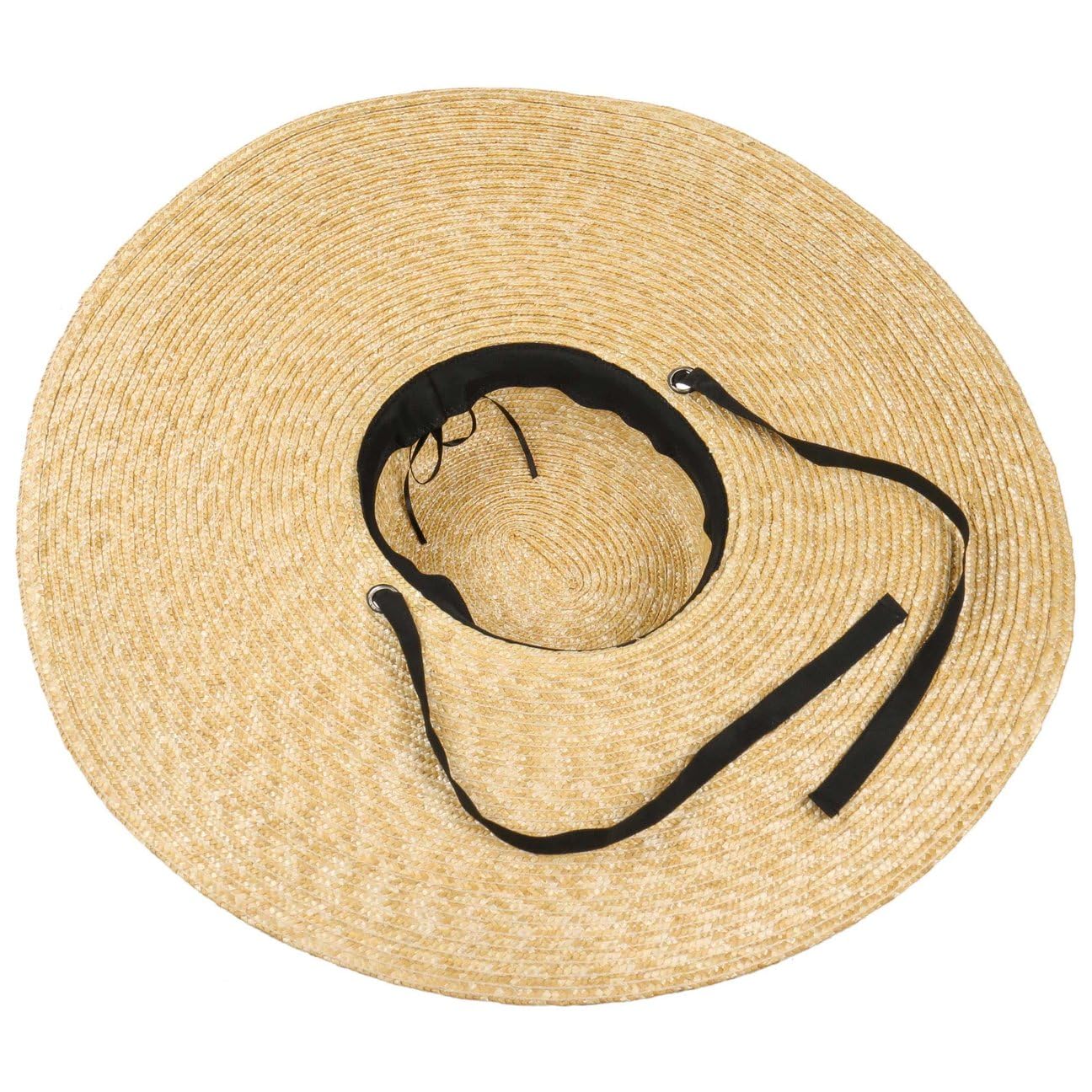LIERYS Giant Cappello di Paglia a Tesa Larga Prodotto in UE Donna Primavera Estate