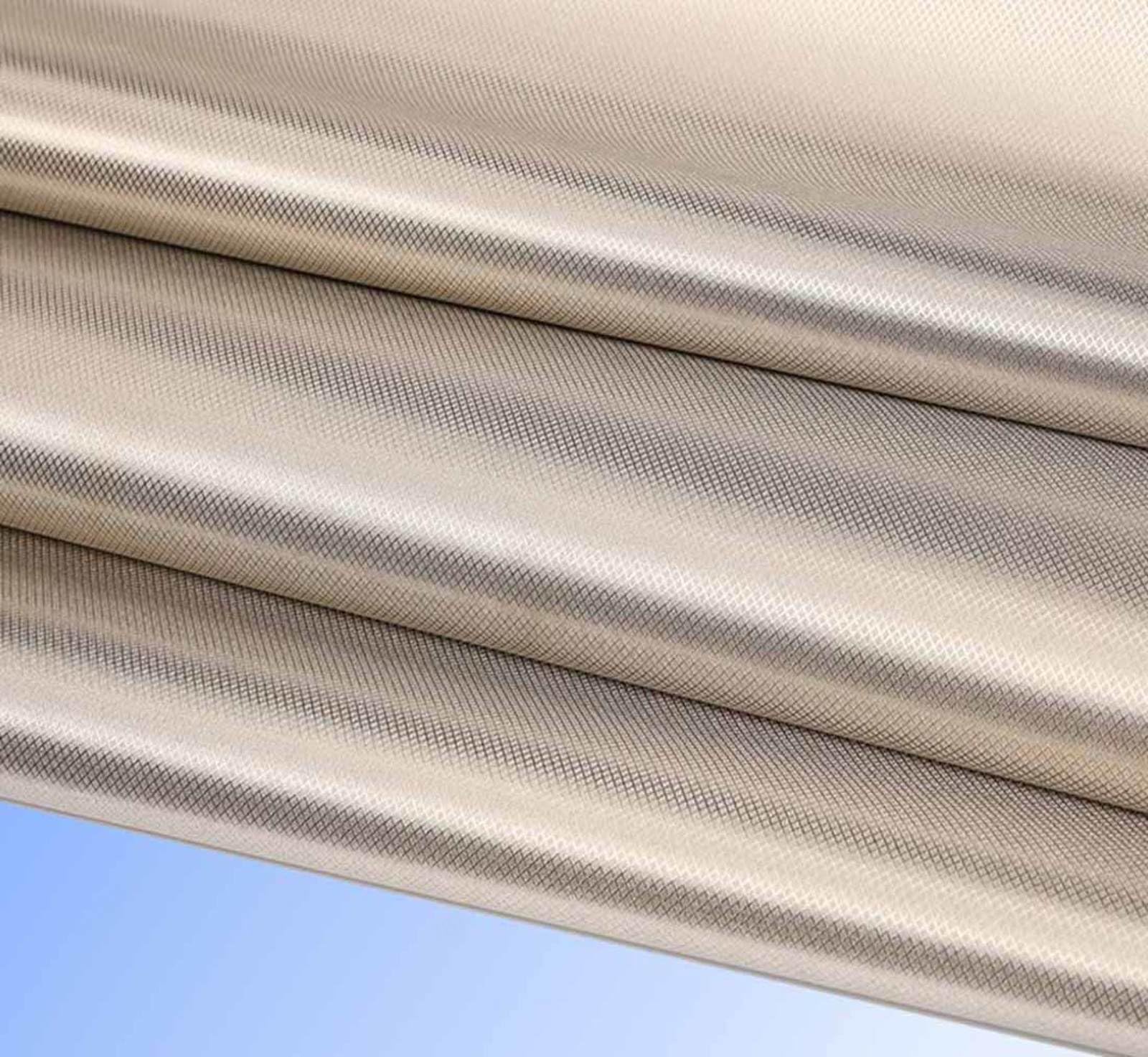 Faraday Fabric Large EMF Shielding Fabric Radiation Protection Fabric Shielding RF/LF/EMF Electromagnetic Fields,silver-8x1.1m