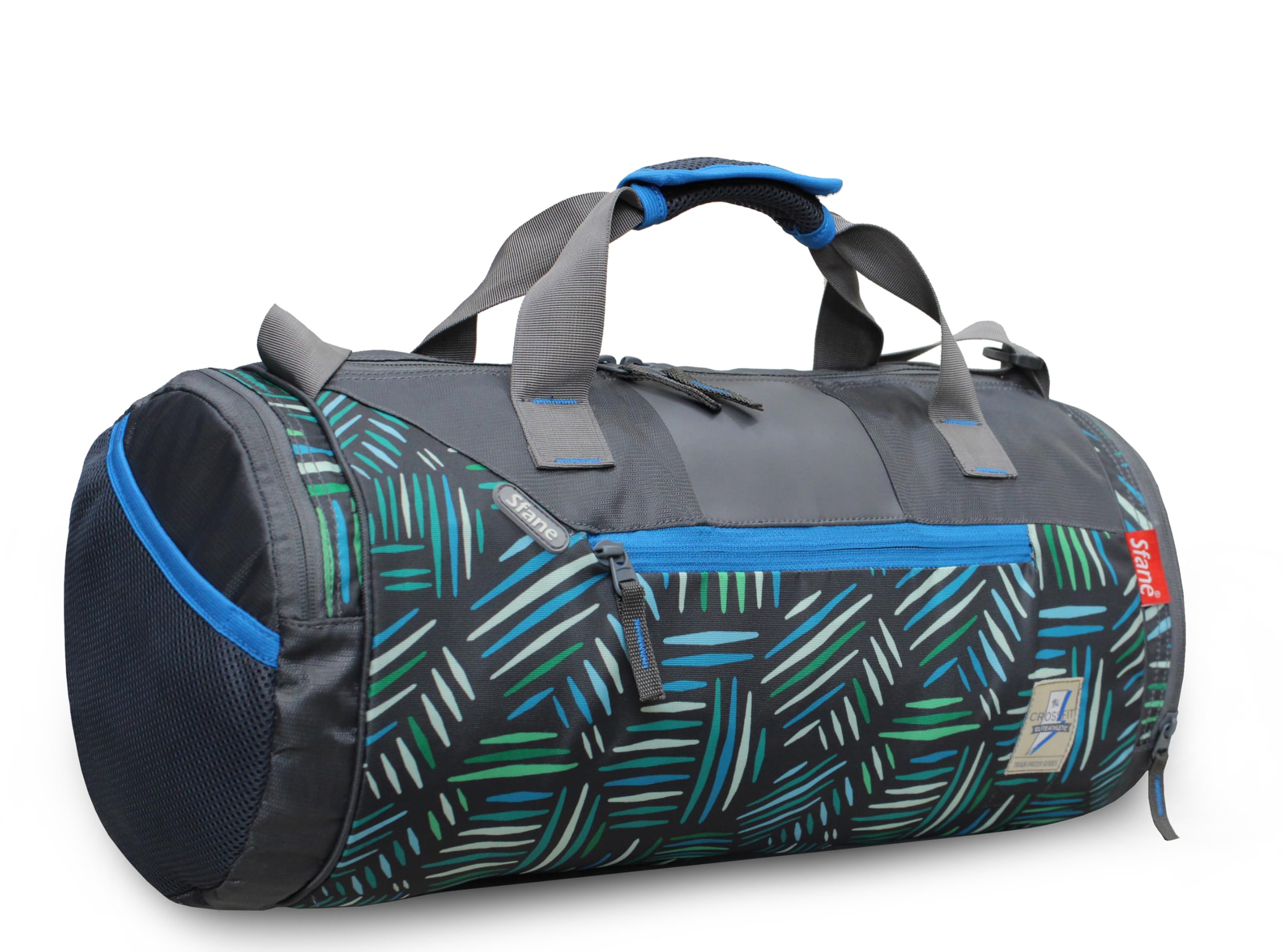 Sfane Sports Duffel Gym Bag for Men & Women (Grey)