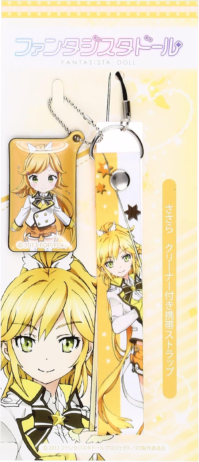 Amazon ファンタジスタドール ささら クリーナ付きストラップ アニメ 萌えグッズ 通販