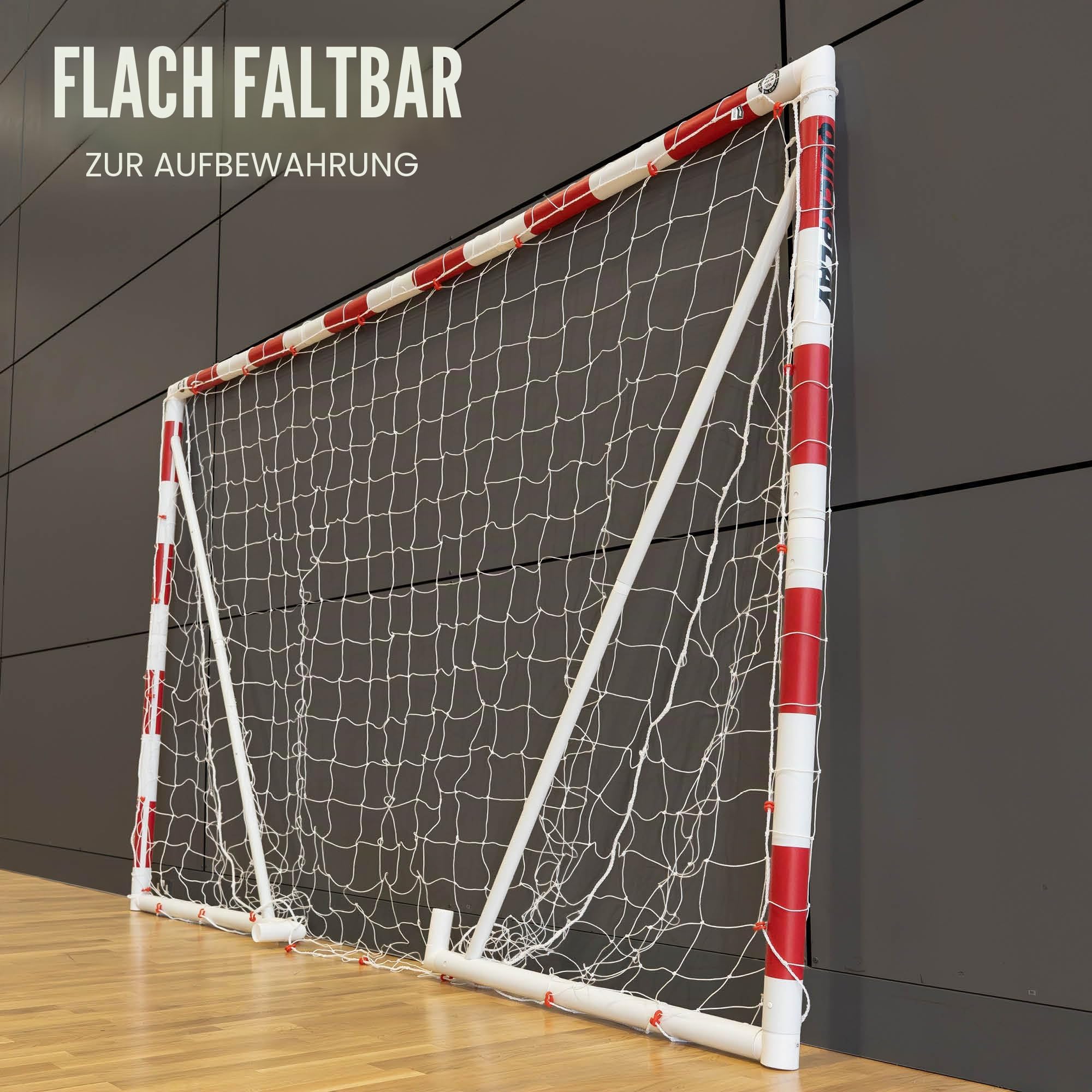QUICKPLAY Q-Fold Handballtor klappbar, Garten & Indoor, Kinder Erwachsene