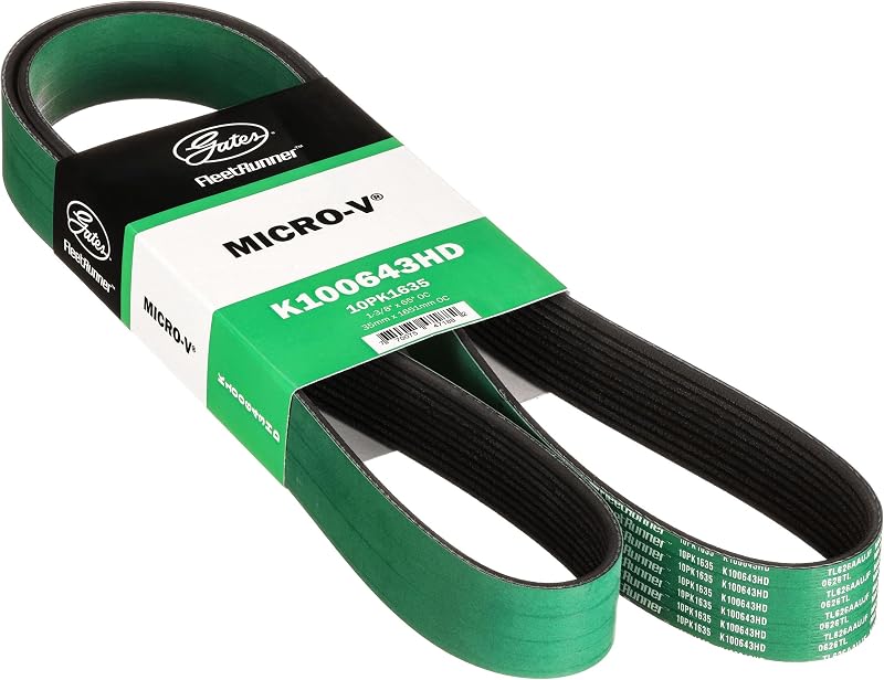 Correia Serpentina Micro-V Gates K100643HD FleetRunner HD para carro – 1 unidade