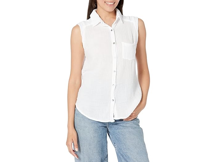 Monique Button-Down Tank - Image 1