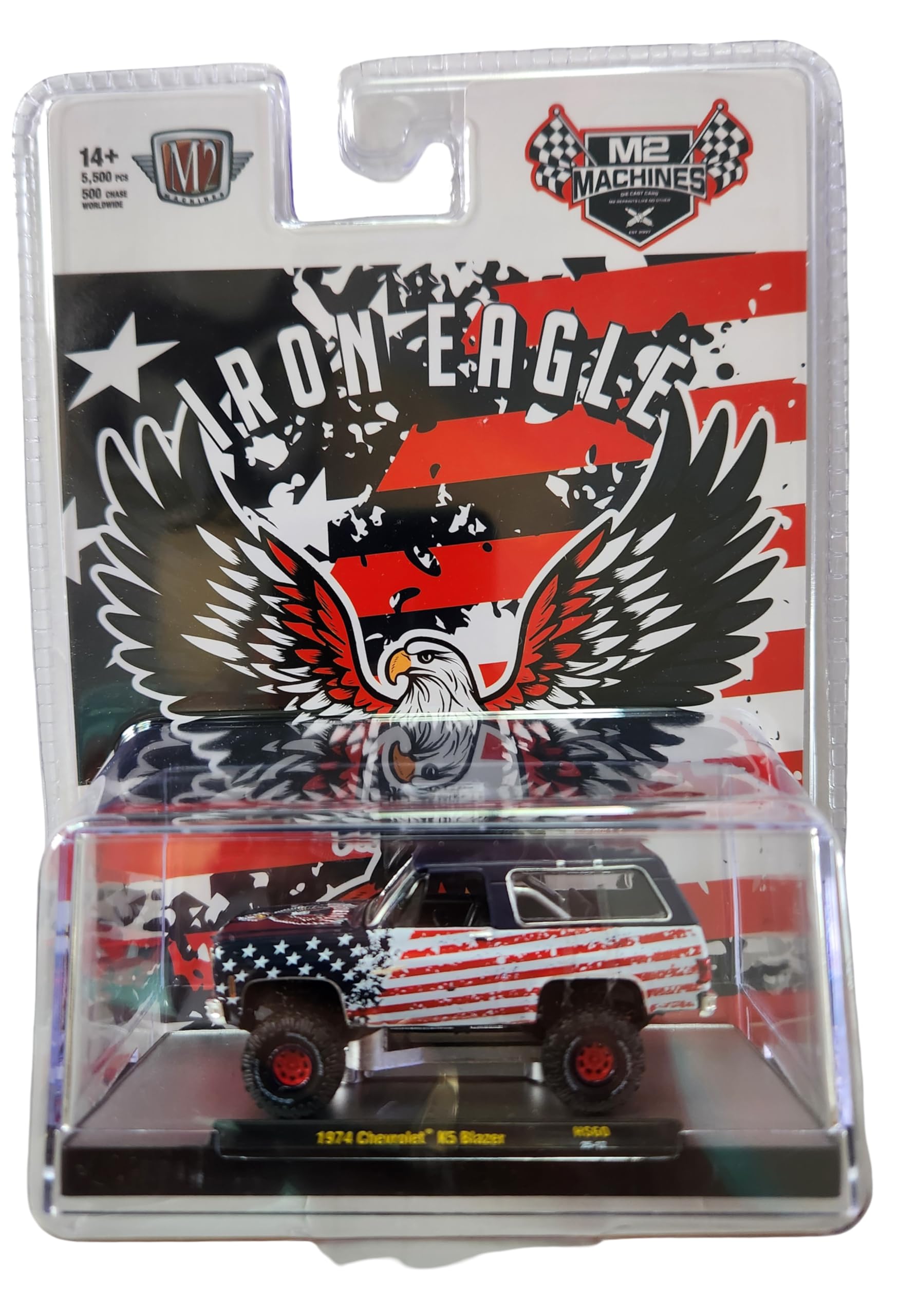 Amazon.com: M2 Machines Hobby Exclusive 1974 Chevy K5 Blazer Iron