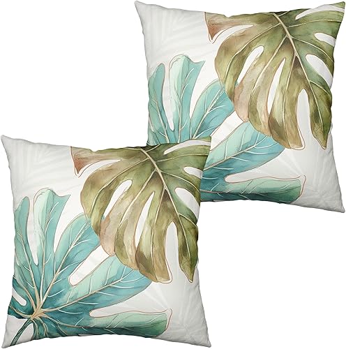 Miniatura 8 de Kwlegh Juego de 2 fundas de almohada de tela de araña de calabaza de Halloween de 24 x 24 pulgadas, decoración moderna de Halloween, fundas de