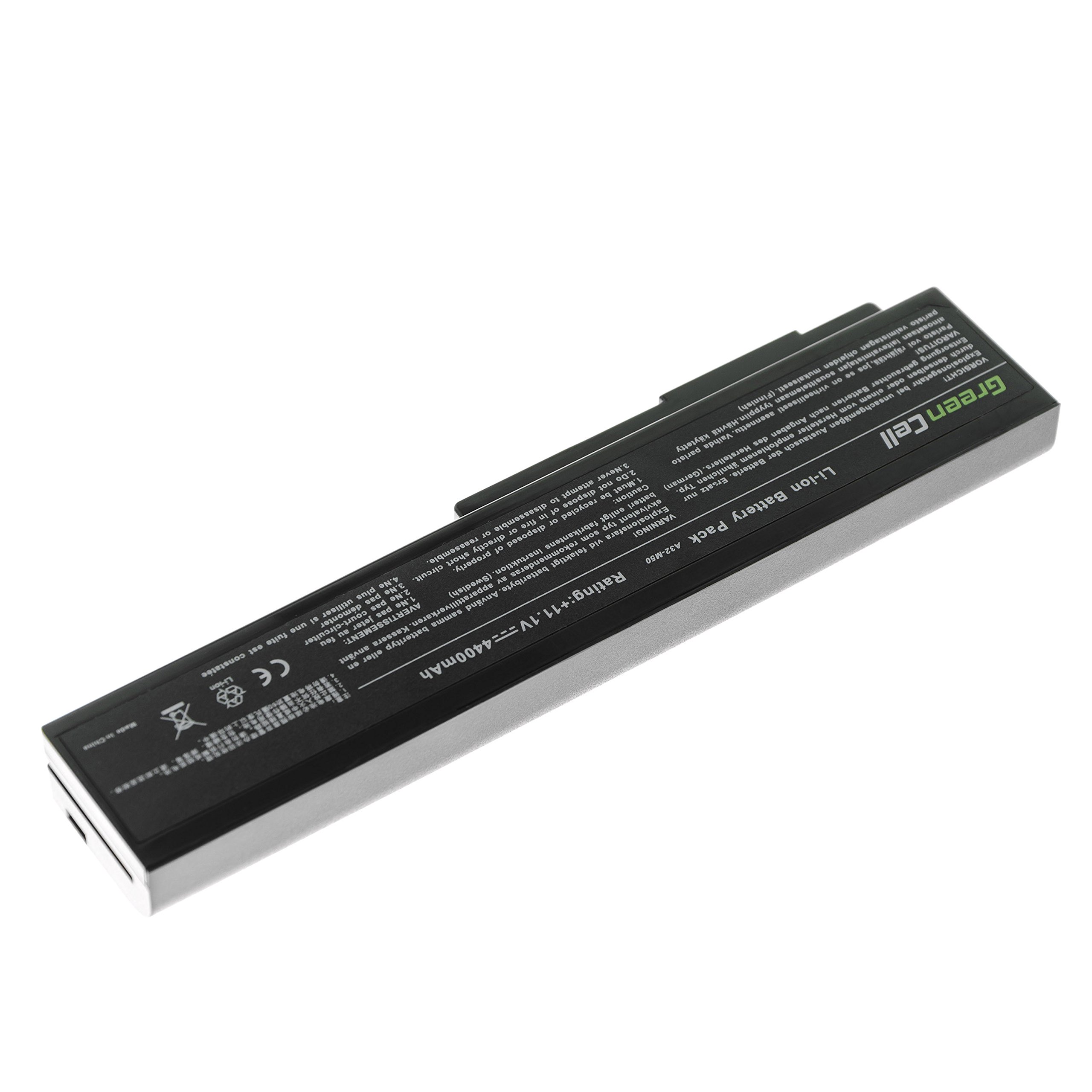 Green Cell Batteria ASUS A32-M50 A32-N61 per Portatile ASUS N61 N61J N61JV N61JQ N61JA N61V N61VJ N61VG N61VN N61DA N53 N53J N53JN N53JV N53JX N53N N53S N53SD N53SM N53SN N53SV N52 N52D N52DA N52J N43