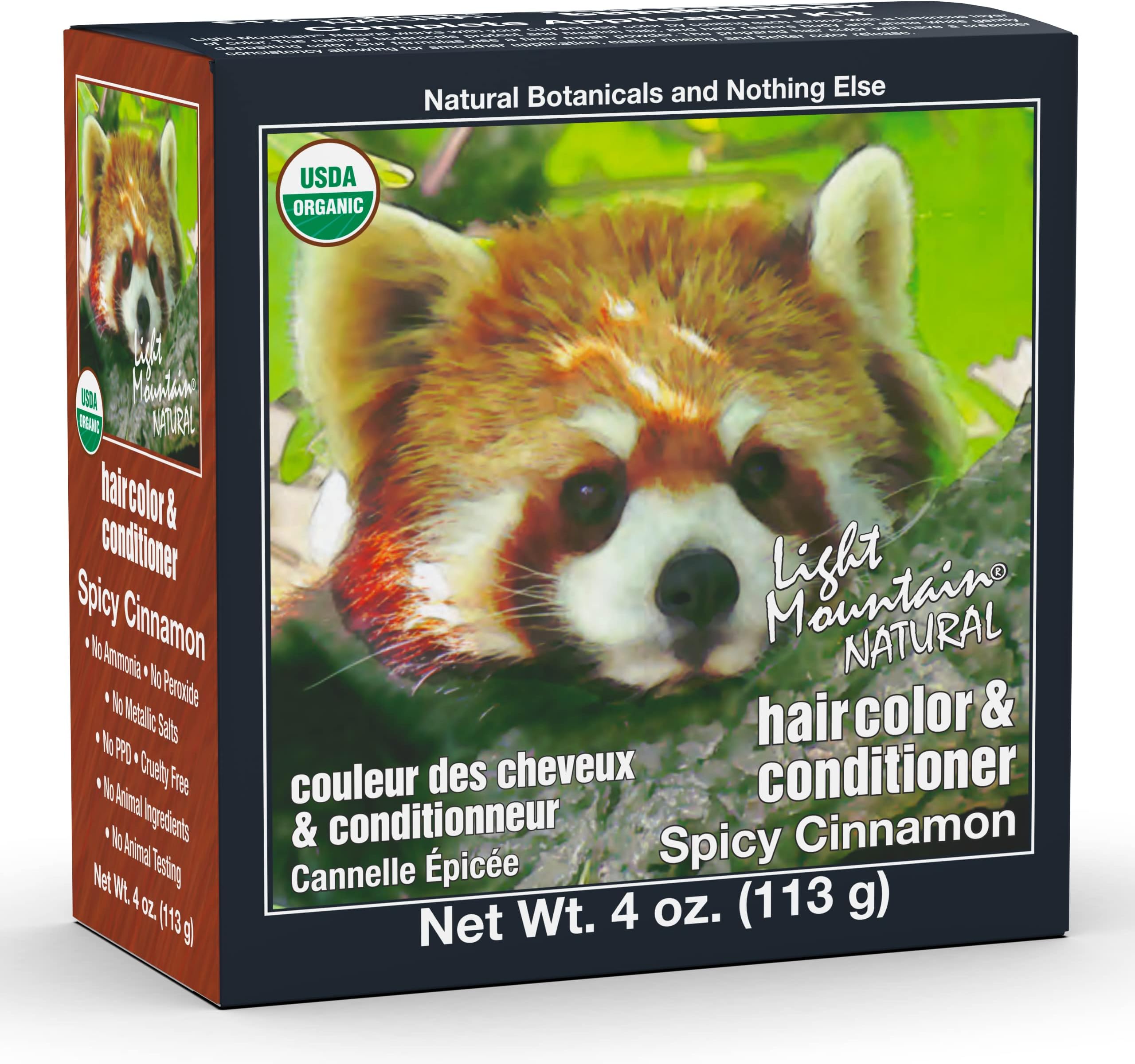 Light Mountain Henna Hair Color & Conditioner Auburn