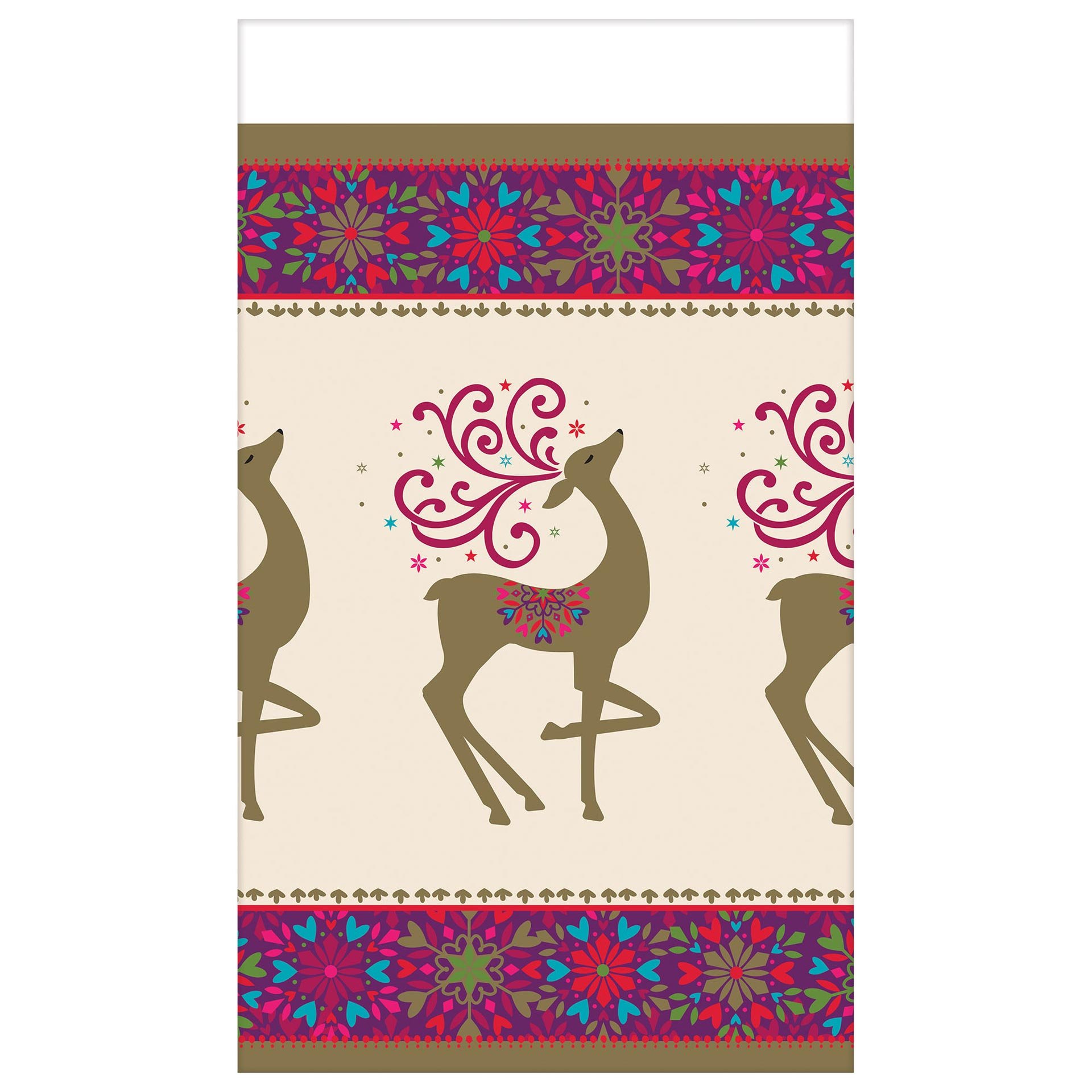 Nappe Winter Whimsy linge de table rectangulaire nappe en tissu hivers
