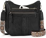 SDYSM Crossbody Bags for Women, Trendy Crossbody Purses Soft Leather Shoulder Handbags Lightweight Travel Purse