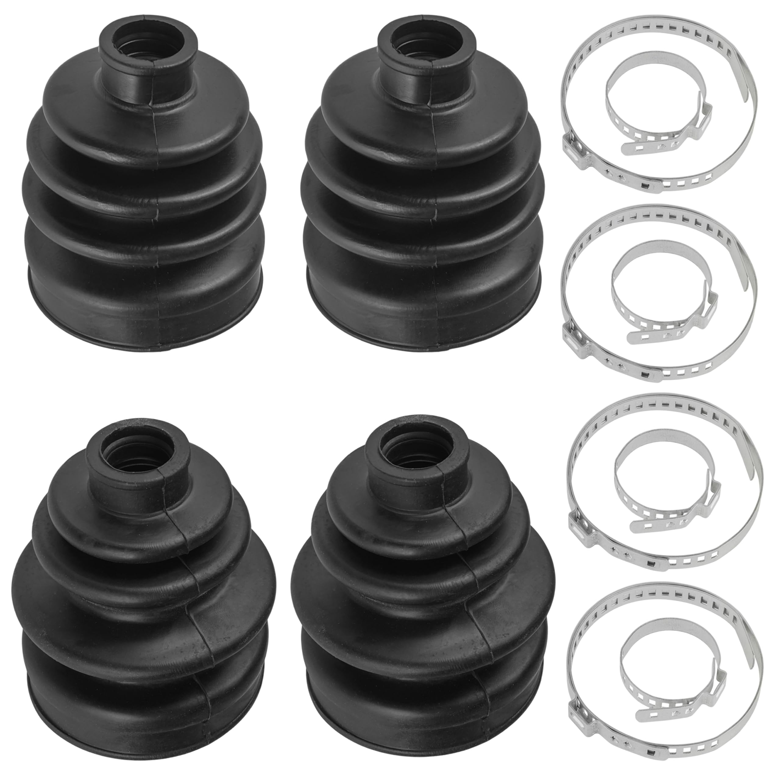 パーツ Calypso2 Amazon.com: Caltric 2 Front Inner Outer Axle CV Boot Kit