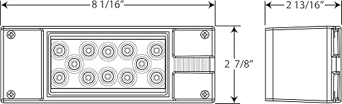 Miniatura 5 de TLL160RK Kit de luces traseras de combinación ledes color rojo Optronics