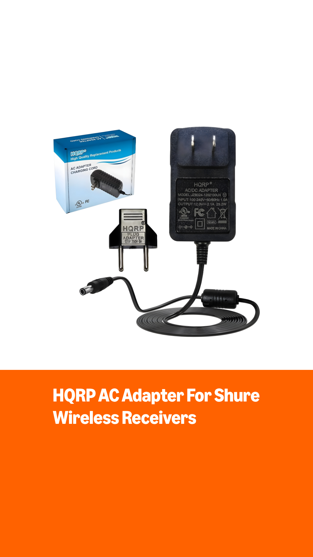 Amazon.com: HQRP 12V Power Supply Replacement for Shure PS24US