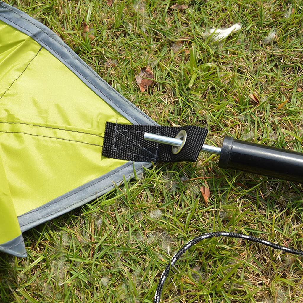 Tarp della Tenda a Mosca della Pioggia Amaca 500450 cm, Riparo da Campeggio Oxford 210D, Telo da Campeggio Leggero per la Spiaggia da Viaggio all'aperto Alpinismo