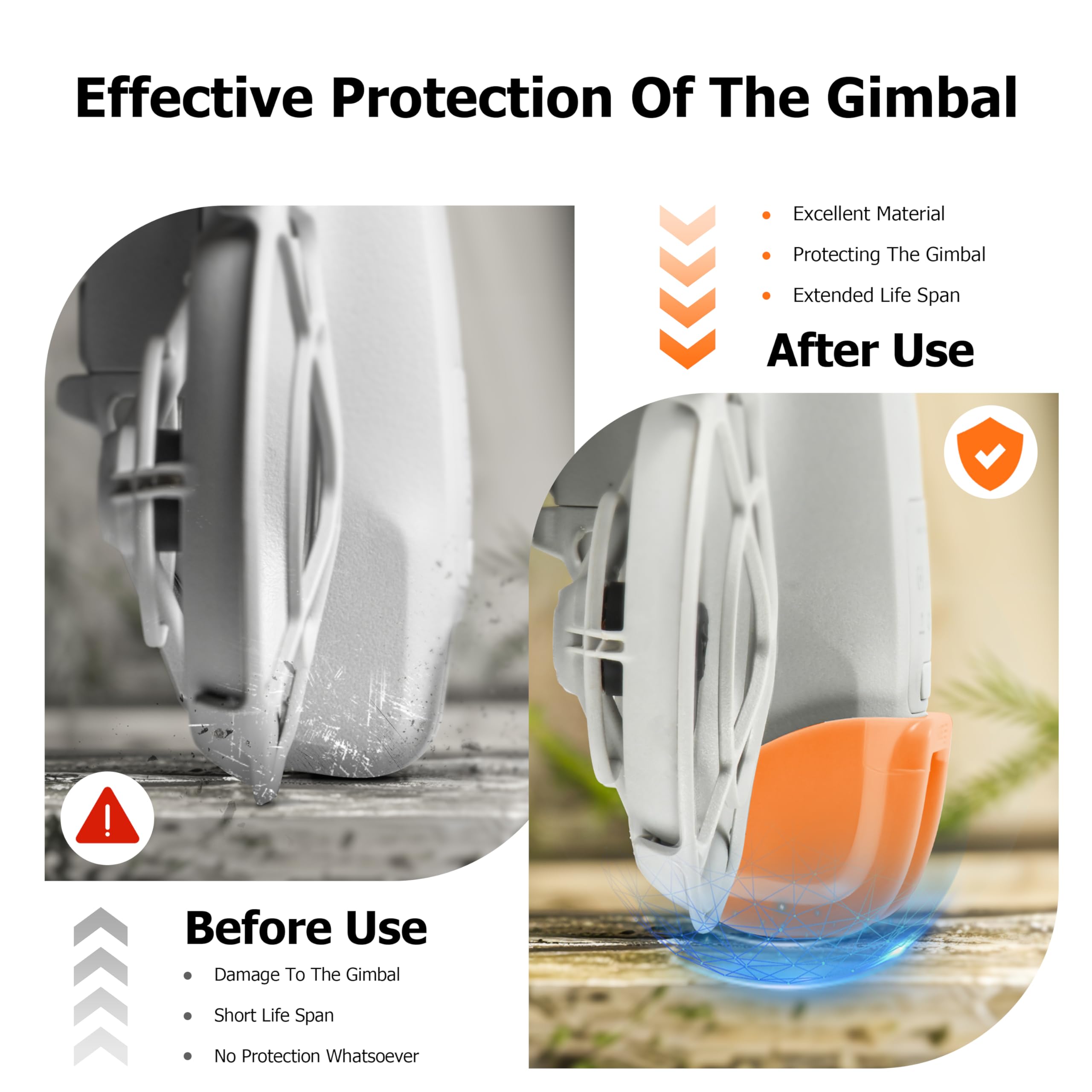 Gimbal Protector para DJI Neo Accesorios, Drone Gimbal Lens Anti-Collision Protection Bumper Guard Bar for DJI Neo Drone Camera