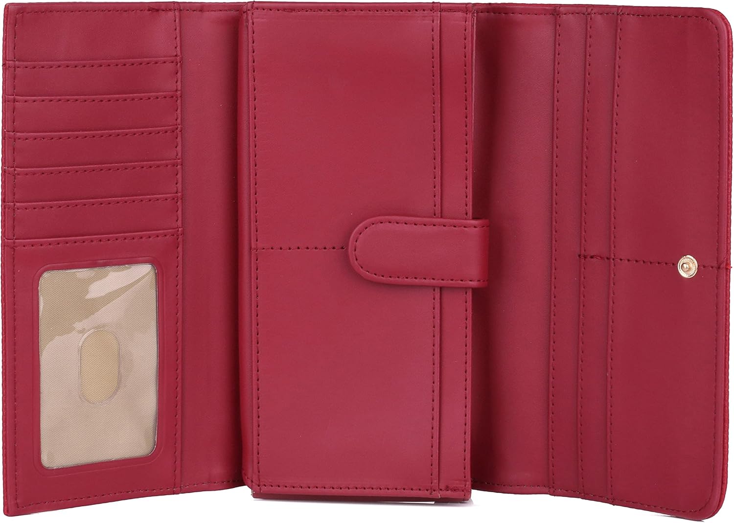 Julia Buxton Bianca Wallet Red - Image 3