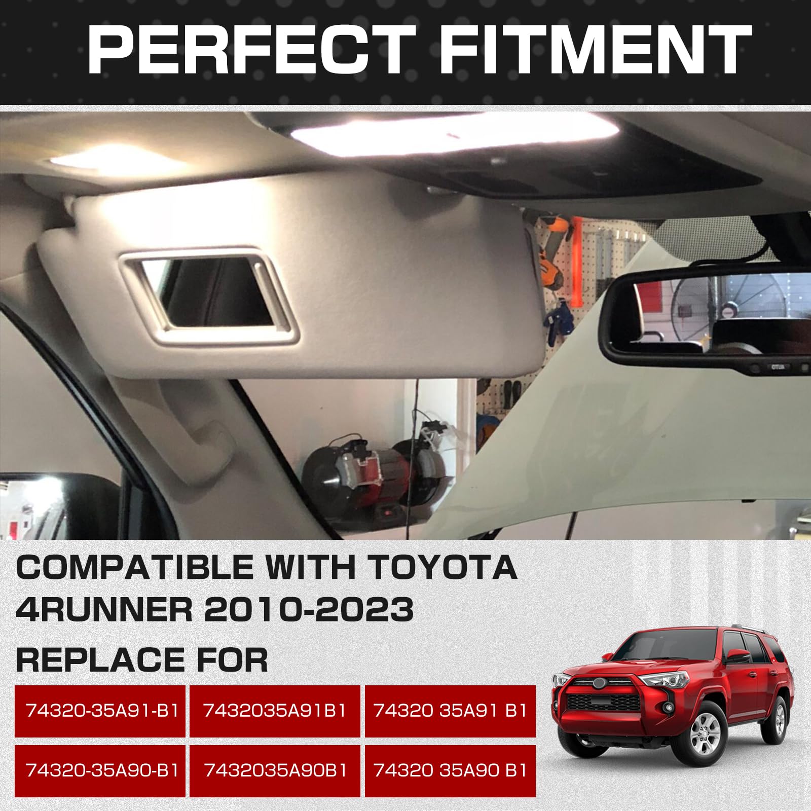 For 2010-2022 2023 Toyota 4runner Left Driver Side Sun