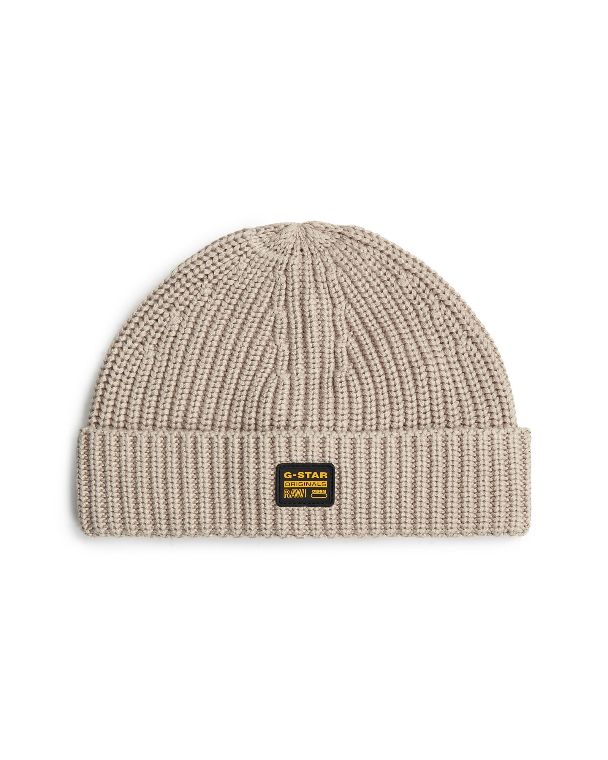 G-STAR Originals Fisherman Beanie, Men's Beanie, Color Beige