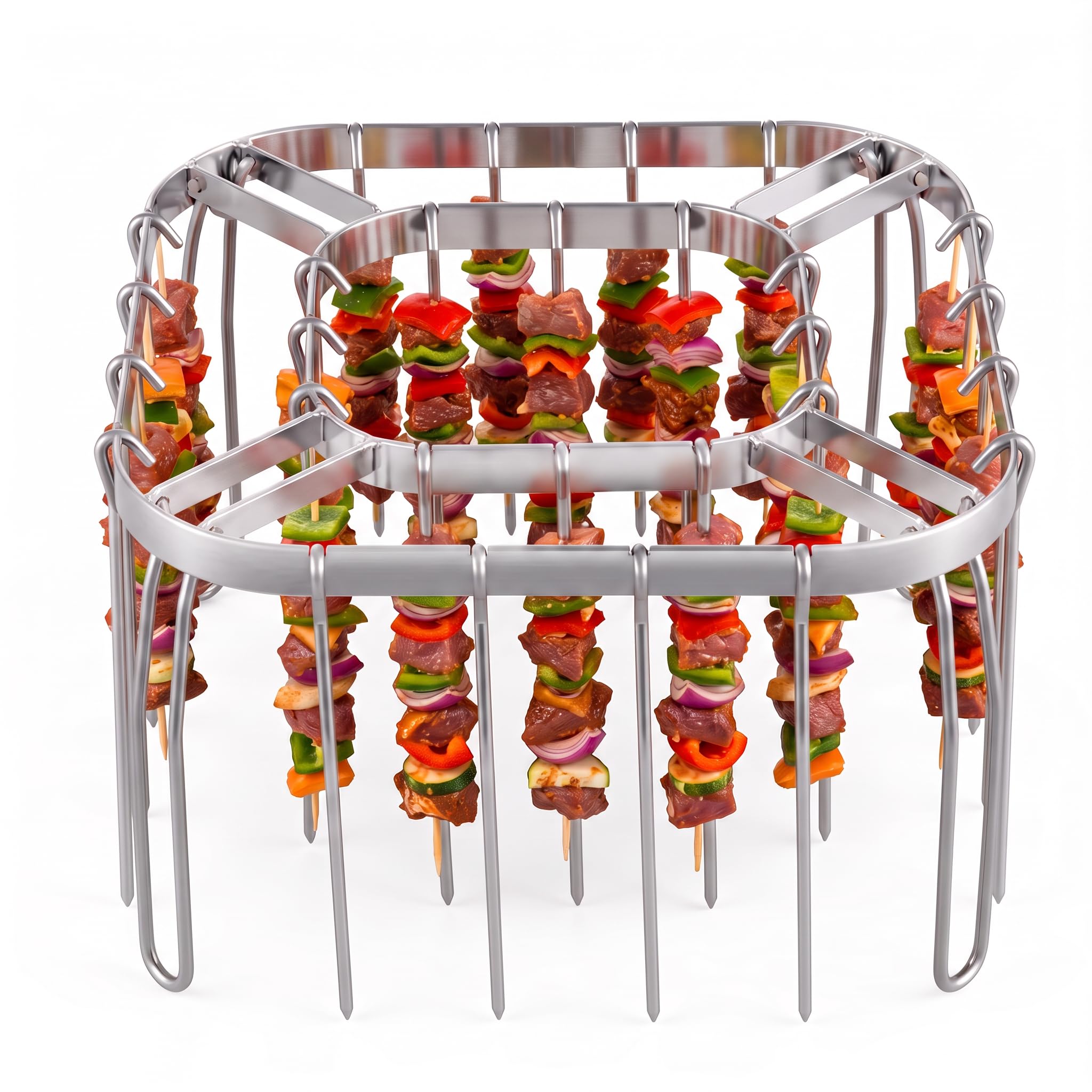 azeron Air Fryer Skewer Rack for Air Fryer Cooking & Kebab Skewer Meals