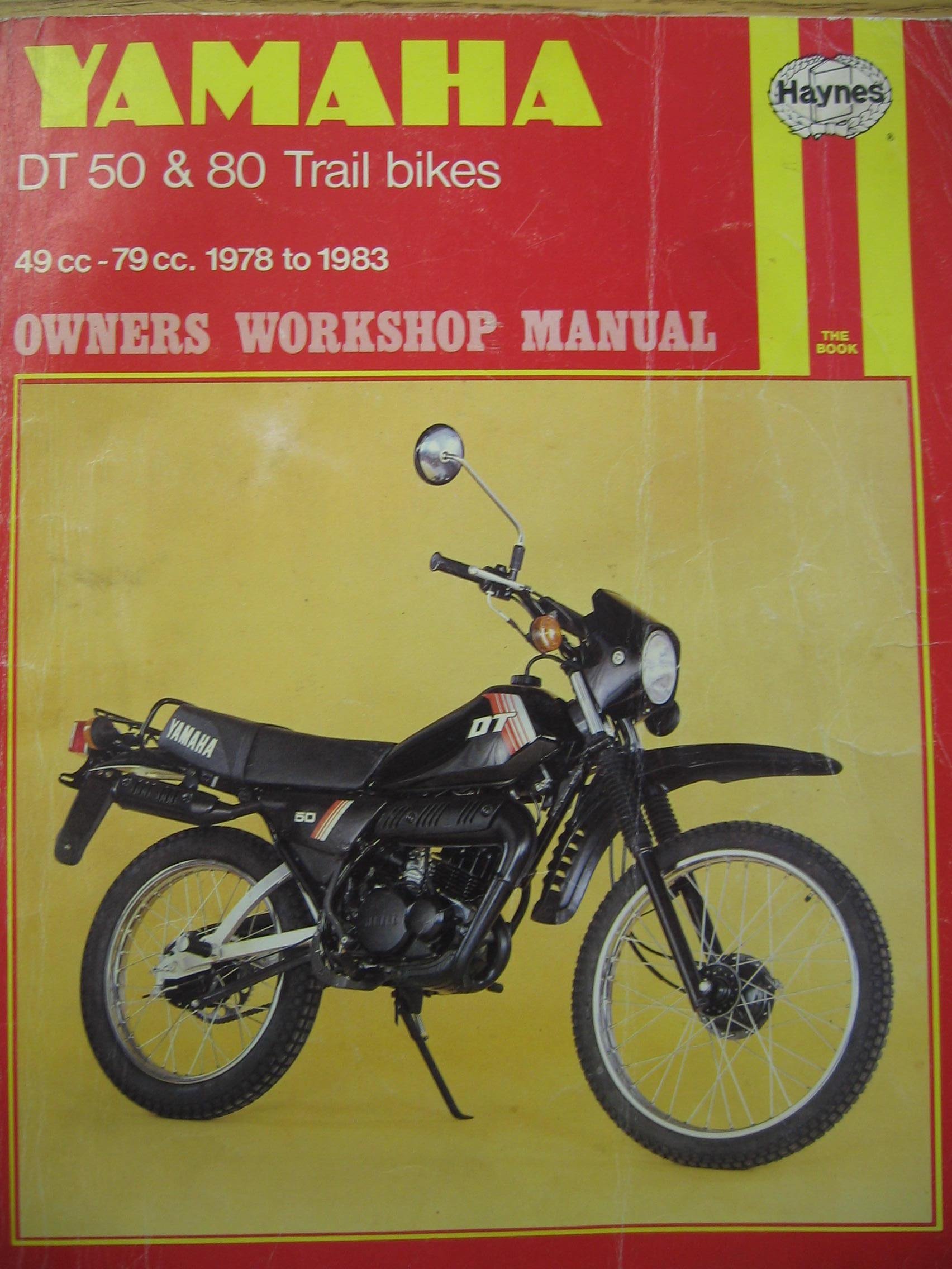Buy Yamaha DT50 and 80 Trail Bikes Owner's Workshop Manual — BookShops.in