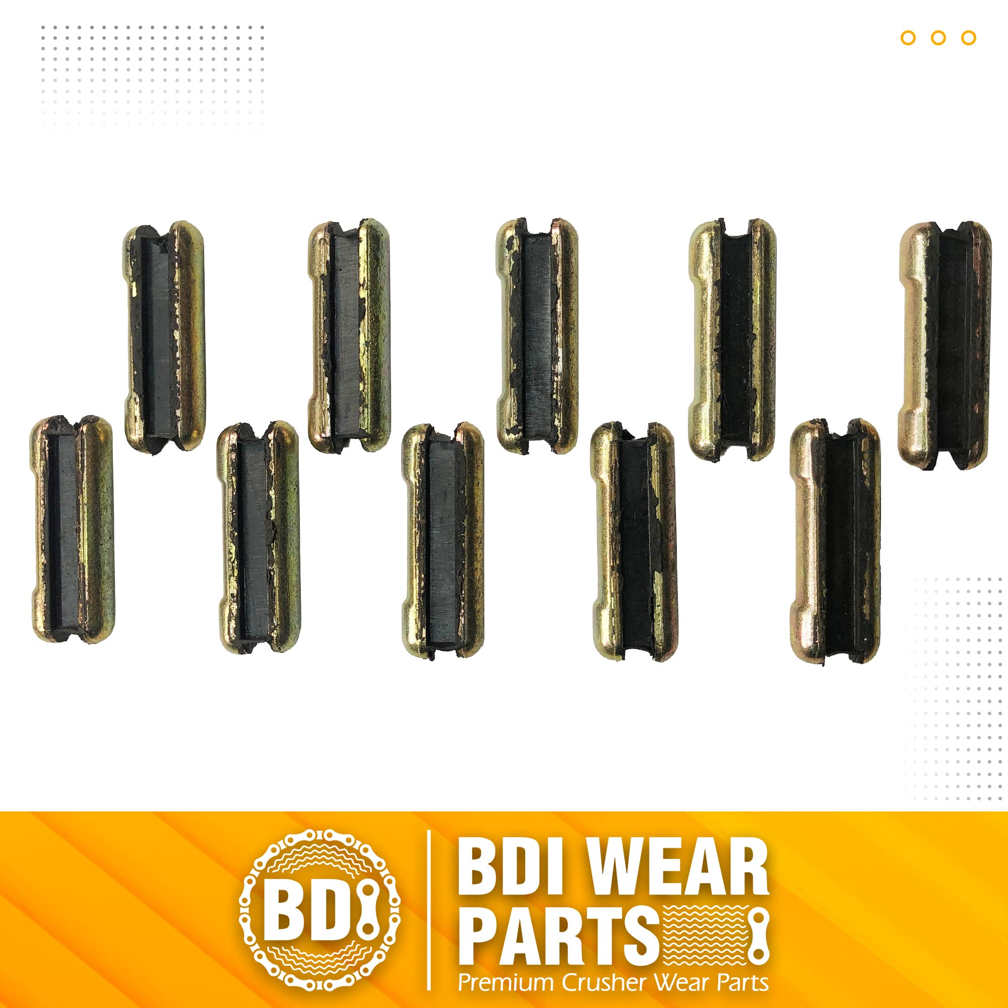 BDI Wear Parts 6737326 Flex Pins for Many Bobcat Backhoe, Mini