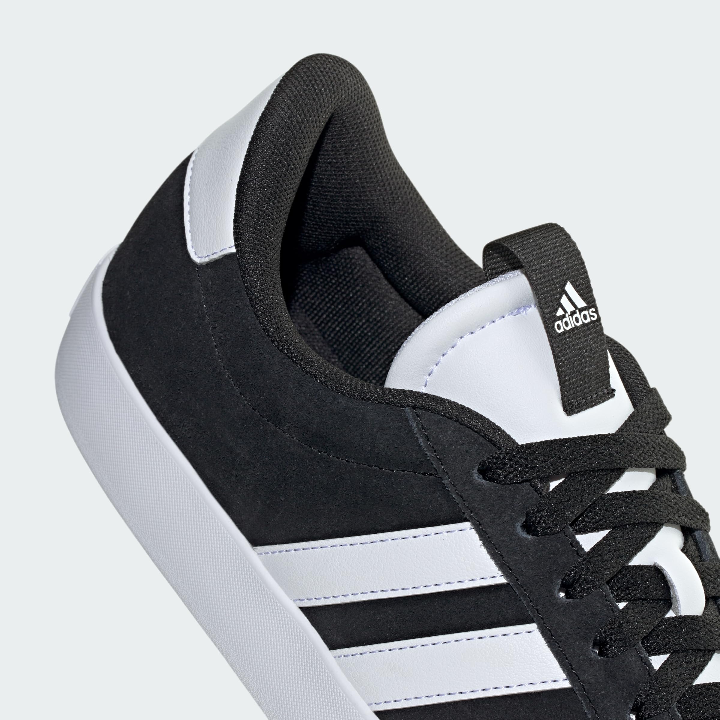 adidas Mezczyzni VL COURT 3.0 Shoes, Core Black / Cloud White / Core Black, 42 2/3 EU