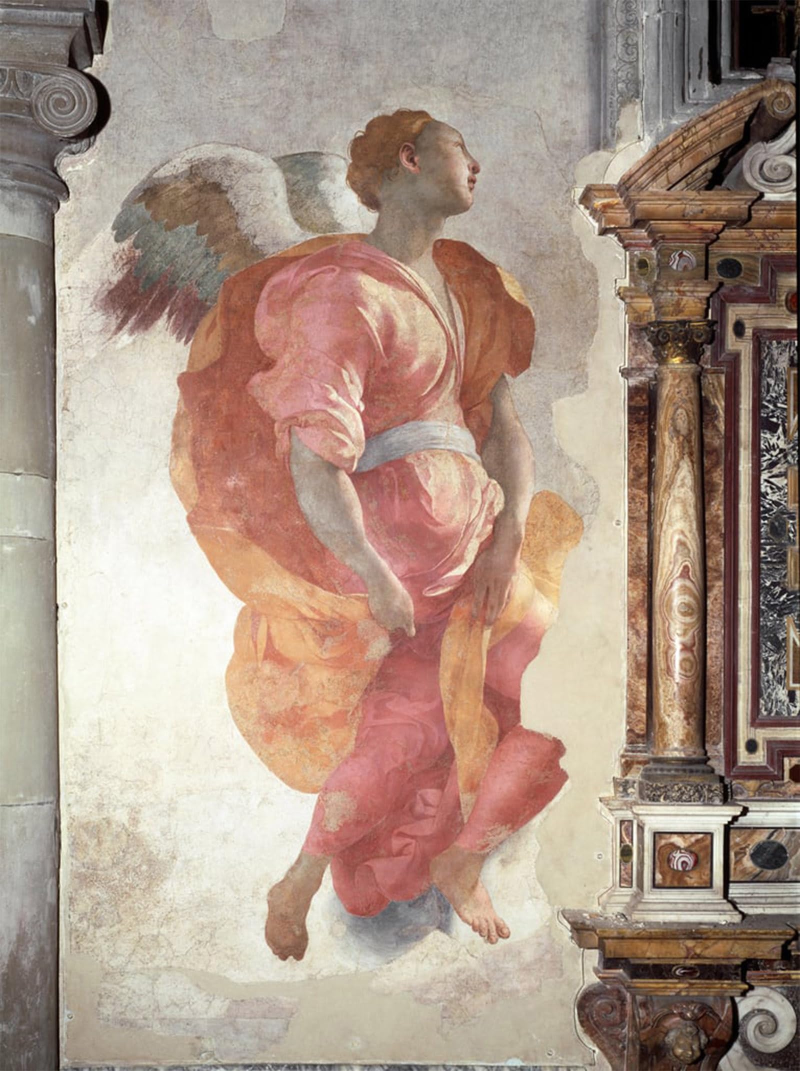 Tableau Pontormo l'Annonciation de l'Ange impression d'art premium - 5