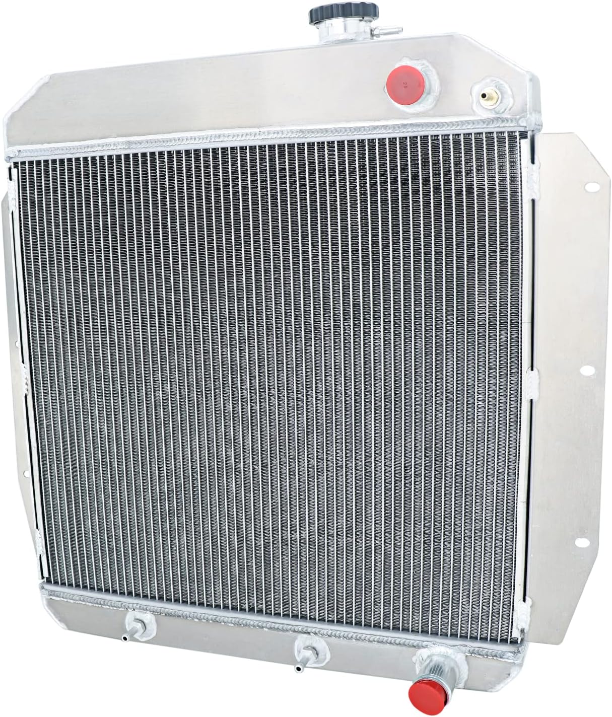 4 ROW RADIATOR FOR 1955-1959 1965 1957&1958 CHEVY TRUCK PICKUP LS ENGINE SWAP, Replacement Radiator, aluminum radiator, radiadores