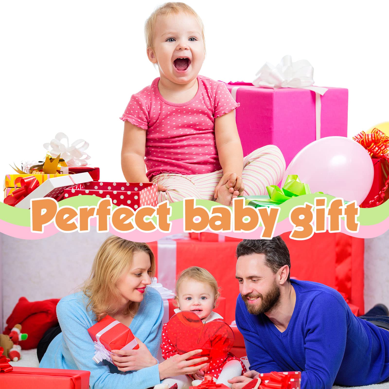 4 piezas de sonajeros de muñeca con patrón de animales para recién nacidos, juguete para bebés de 0 a 12 meses, regalos de cumpleaños, juguetes educativos, 4 diseños (oveja, perro, pollo, mono) 7