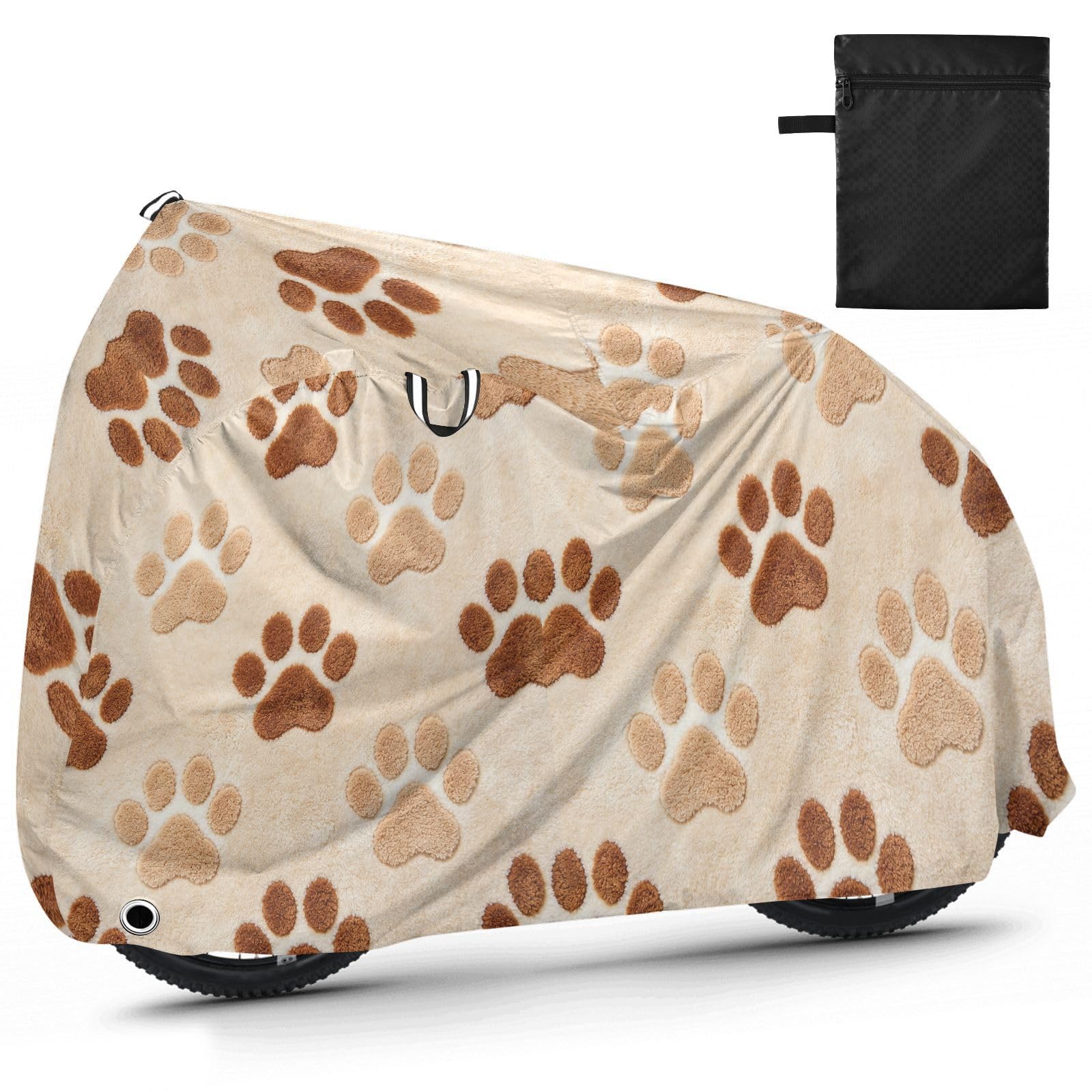 Housse de vélo en polyester imperméable, isolation thermique