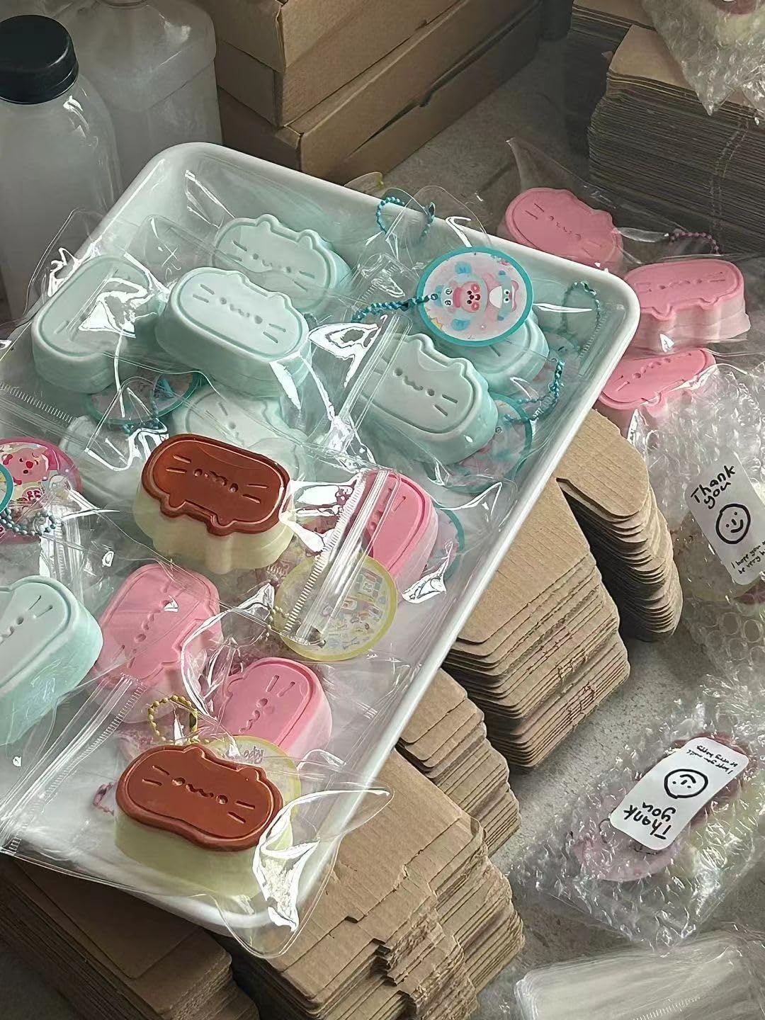 Taba Squishy Squeeze Toys,Plush Rebound Stress Relief Toys,Fidget Toys Suitable Adults (Pink cat Cheese)