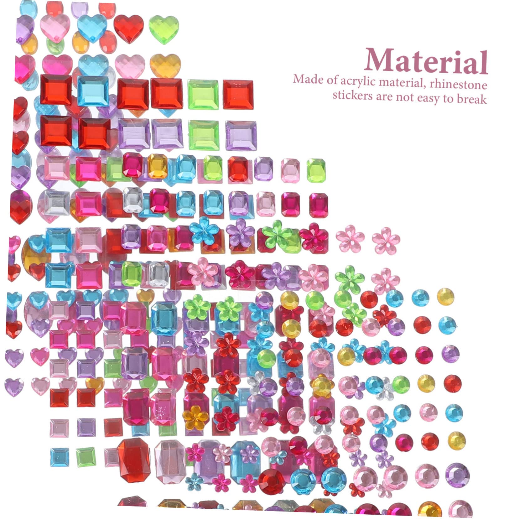 3 Set Adesivi Per Autoadesive Per Decorazioni Facciali E Progetti Te Colorati Per Nail Art E Crafting 12 Fogli*3