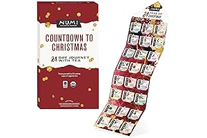 Numi Organic Tea Advent Calendar: Countdown to Christmas with 24 Tea Bag Delights
